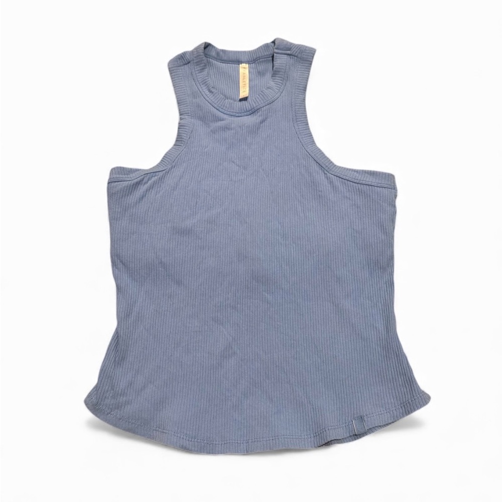 Fabletics‎ Ribbed Blue Tank Top
